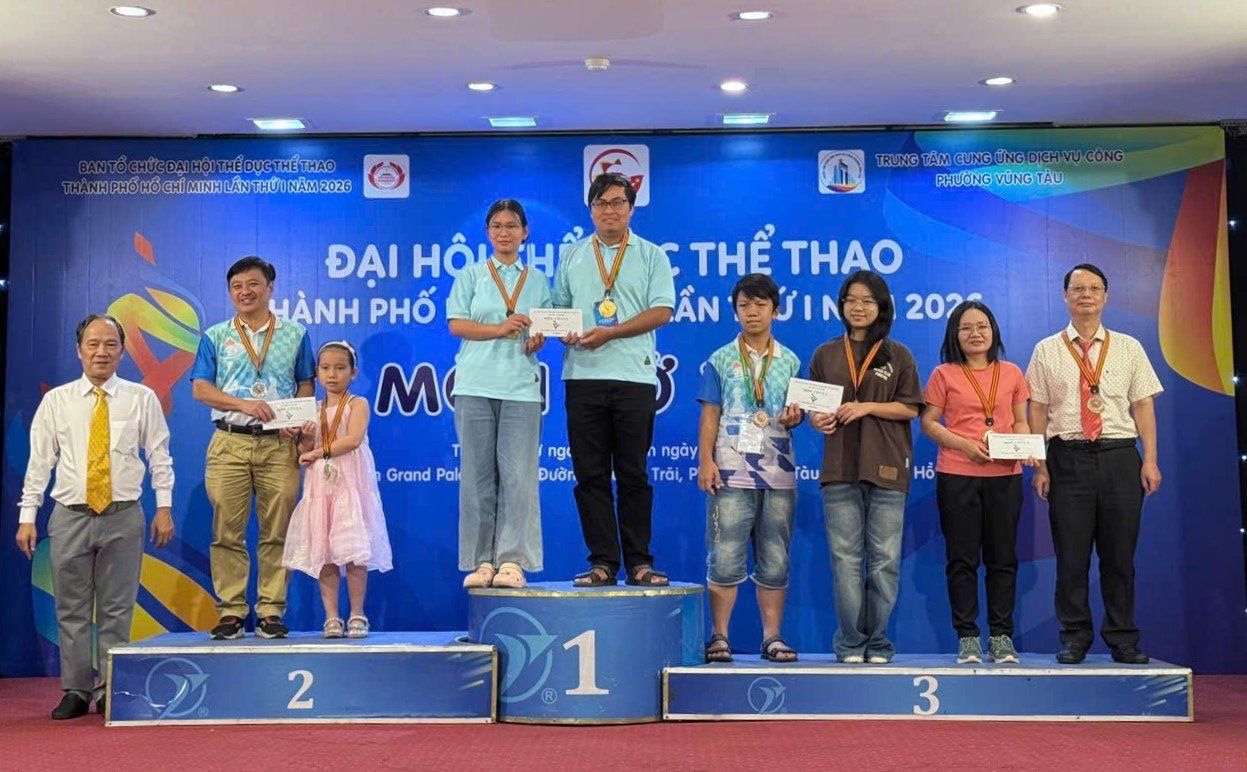 Bến Cát đạt huy chương vàng môn cờ vua tại Đại hội Thể dục Thể thao thành phố Hồ Chí Minh lần thứ I